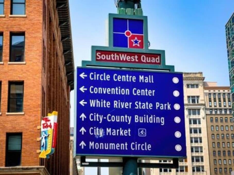 Free Parking! Downtown Lucas Oil- Conv Center Skywalk #3 Apartment Indianapolis Exterior photo